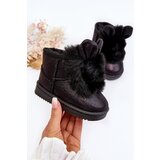 Boto Children's Snow Boots with Furry Ears Black Betty | ePonuda.com