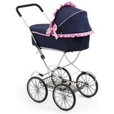 Kolica za lutke Reig Dolls Pram Mornarsko plava 64 cm | shoptok.hr