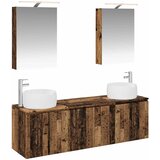  Set ormarića za kupaonicu 5 kom. Staro drvo Konstruirano drvo | shoptok.hr