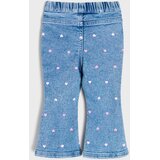 Sinsay Jeggings hlače proširenih nogavica s udjelom viskoze | shoptok.hr