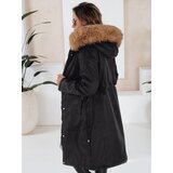 DStreet Damska kurtka parka zimowa NARVENA czarna | Shoptok.si