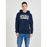 Jack & Jones Muški duks sa kapuljačom 12152840, Teget Cene
