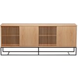 Woodman Niska komoda u dekoru hrasta 188x75 cm Ende - Cijene