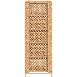 Ormarić za pohranu s 5 košara od vodenog zumbula 25,5 x 37 x 100 cm | shoptok.hr
