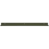  Lebdeća polica 2 pcs Maslinasto zelena 60 x 8,5 x 2,5 cm Čelik | shoptok.hr