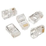 UTP konektor 50 komada GEMBIRD RJ45, cat.5 8P8C, 30u gold plated, LC-8P8C-001/50 | Eponuda.ba