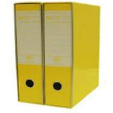 Registrator A4 Office Star LUX žuti 62985