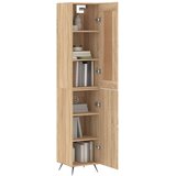  Visoka komoda hrasta sonome 34,5x34x180cm od konstruiranog drva | Eponuda.com