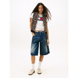 Tommy Jeans Majica mornarska / rdeča / bela | Shoptok.si