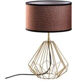 Opviq Stona lampa Diamond-S-713, 25x25x43 cm, IP20, Smeđe-zlatna boja | Eponuda.ba