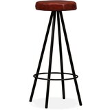 In 5-dijelni barski set od masivnog bagremovog drva i prave kože | shoptok.hr