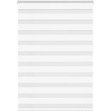 vidaXL zebra senčilo bela 95x150 cm tkanina širina 90,9cm poliester Cene