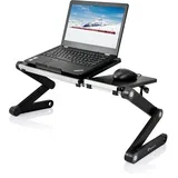 Mini stočić za laptop crni