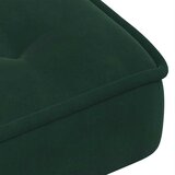  Stolica za opuštanje tamno zelena 64x74x84 cm baršun | shoptok.hr