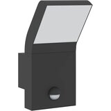  Vanjske LED zidne svjetiljke sa senzorima 2 kom crne aluminij | shoptok.hr