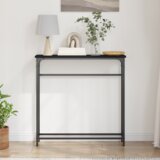  Konzolna stolica Crni hrast 75 x 19,5 x 75 cm Konstruirano drvo | Eponuda.ba