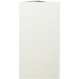 Vrtne sadilice 2 kom bijela trokutasta 40x34,5x75 cm čelične | shoptok.hr