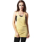 Urban Classics Ladies Loose Burnout Tank Yellow | shoptok.hr