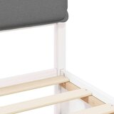  Krevetni okvir s tapiciranim uzglavljem Svijetlo siva | shoptok.hr