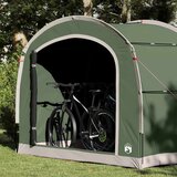 Šator s krovom s pohranom Zelena 268 x 240 x 191 cm Poliester | shoptok.hr