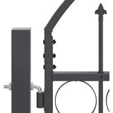  Vrata Ograde za Vrt s Arhivnim Vrh Assen Siva 500 x 100 cm | shoptok.hr