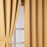 Rumene Herringbone Chevron Blackout zavese Par Eyelet Style, 229x137 cm, (20749461)