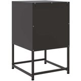 vidaXL Nočna omarica črna 36x39x60,5 cm jeklo | Shoptok.si