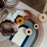 Eeveve® Vinilna podloga za risanje in ustvarjanje Retro Bow Seiheki Green | Shoptok.si