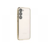  futrola sa niklovanim obodom za xiaomi poco X6 zlatna Cene