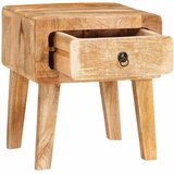  Konačna Stolić Smeđa 40 x 32 x 46 cm Čvrsto drvo manga | shoptok.hr