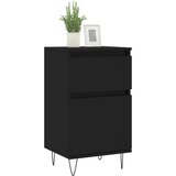 Komode 2 kom crne 40 x 35 x 70 cm od konstruiranog drva | Eponuda.com