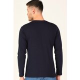 Dewberry T8587 V COLLAR MEN'S SWEATSHIRT-LACİVERT | ePonuda.com