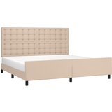  Okvir za krevet s uzglavljem cappuccina 200x200 cm umjetna koža | Eponuda.ba