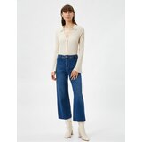 Koton Short Flared Jeans with Normal Waist - Sandra Jean cene