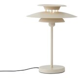 QAZQA Retro namizna svetilka bež jeklo 45cm - Pauly | Shoptok.si