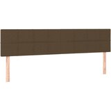  Krevet s oprugama i madracem LED tamnosmeđi 120x190 cm tkanina | shoptok.hr