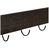 DAN-FORM Denmark Stenski obešalnik v jesenovem dekorju v temni naravni barvi s polico 120 cm Protopia – | Shoptok.si