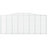  Gabionska košara s lukom 400x30x160/180 cm pocinčano željezo Cijene