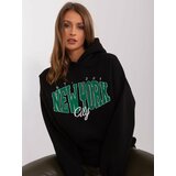 Fashion Hunters Black insulated hoodie Cene