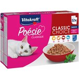 Vitakraft Poésie Classic Sauce mješovito pakiranje - 12 x 85 g | shoptok.hr