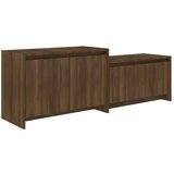 Furnova TV omarica rjavi hrast 146,5x35x50 cm iverna plošča, (21924328) | Shoptok.si