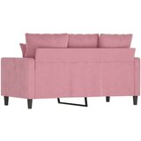  Dvosjed ružičasti 120 cm baršunasti | shoptok.hr