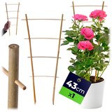 KADAX Bambusova lestev za oporo rastlin 43 cm za rože, dvojna opora, (5000362545) | Shoptok.si