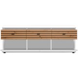Livetastic NIZKA OMARICA bela, hrast artisan | Shoptok.si