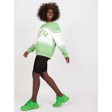 FANCY Sweatshirt-FA-BL-7699.04P-pistachio | Shoptok.si