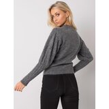 RUE PARIS Sweater-ASM-SW-7424.17-dark gray | Shoptok.si