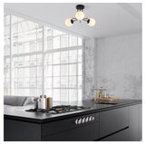 Opviq Luster Daisy 147 AV3, metalne, crne | Eponuda.ba