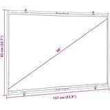  Projekcijsko platno za zid 60 inča 16:9 | shoptok.hr