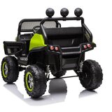 Lean_Toys Otroško vozilo Mercedes Unimog S 12V 4x4 zelena lak lea | Shoptok.si
