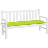  Jastuk za vrtnu klupu jarkozeleni 150x50x7 cm od tkanine Oxford | shoptok.hr